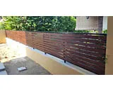 Chengal Wood Wall Top Fence