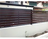 Chengal Wood Wall Top Fences