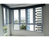 Swing Open Mild Steel Slim Grilles