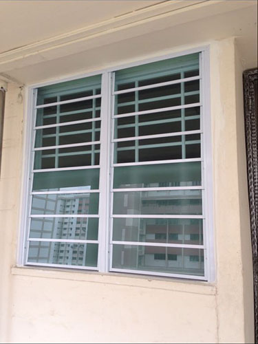 Adjustable Louvres in Singapore