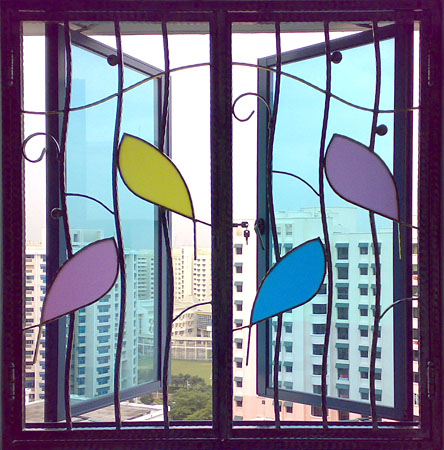 Casement Window & Iron Grill