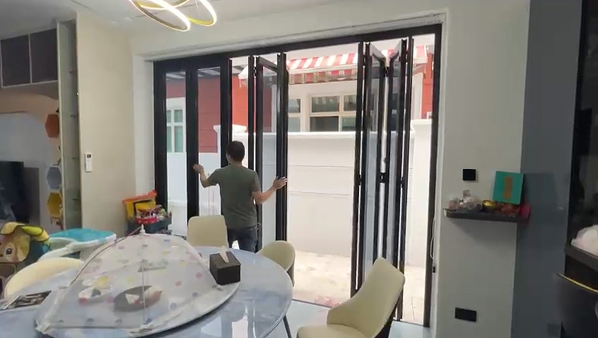 Euro Profile Foldable Door Panels