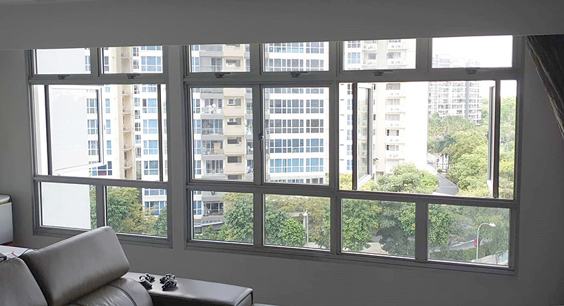 3/4 Height Windows
