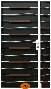 HDB main door wrought iron gate design PG20307