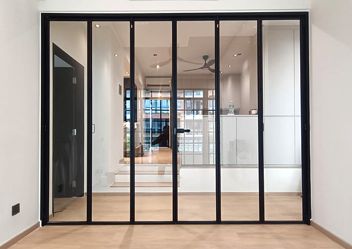 Living Room & Kitchen Folding Door Singapore