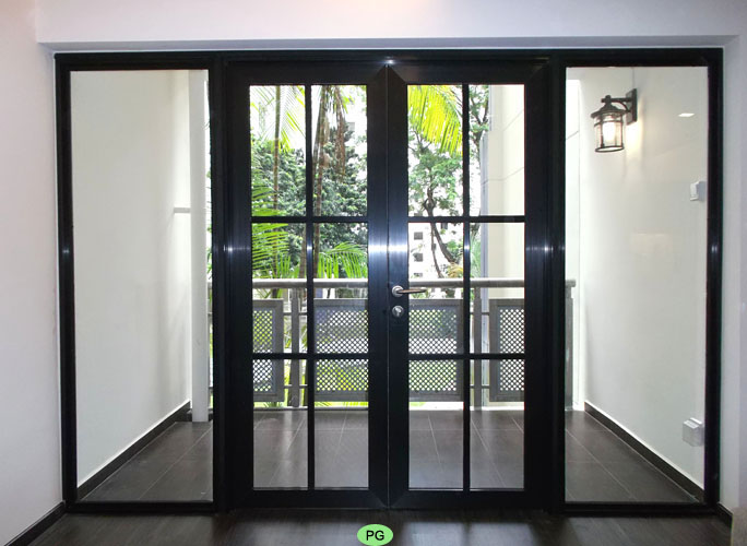 Balcony Lattice Doors