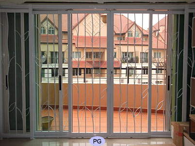 Sliding gate design Singapore balcony