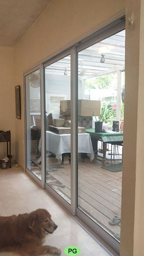 3 Panels Sliding Doors