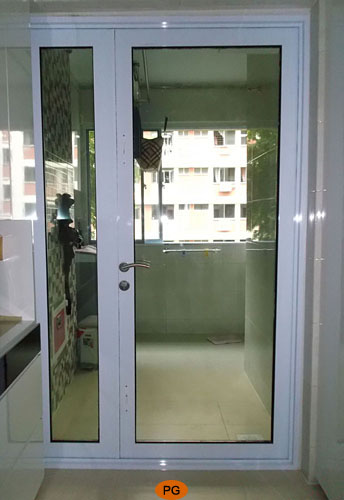 HDB Service Yard Soundproof Door