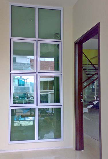 Living Room Top Hung Windows